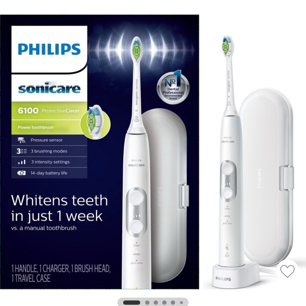 Philips Sonicare White Electric Toothbrush